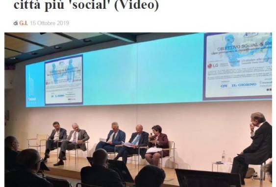 Convegno Aspesi: Obiettivo social & smart city
