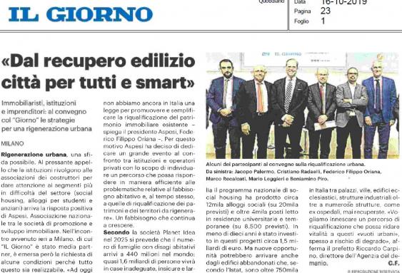 Meeting Aspesi: Objective social & smart city